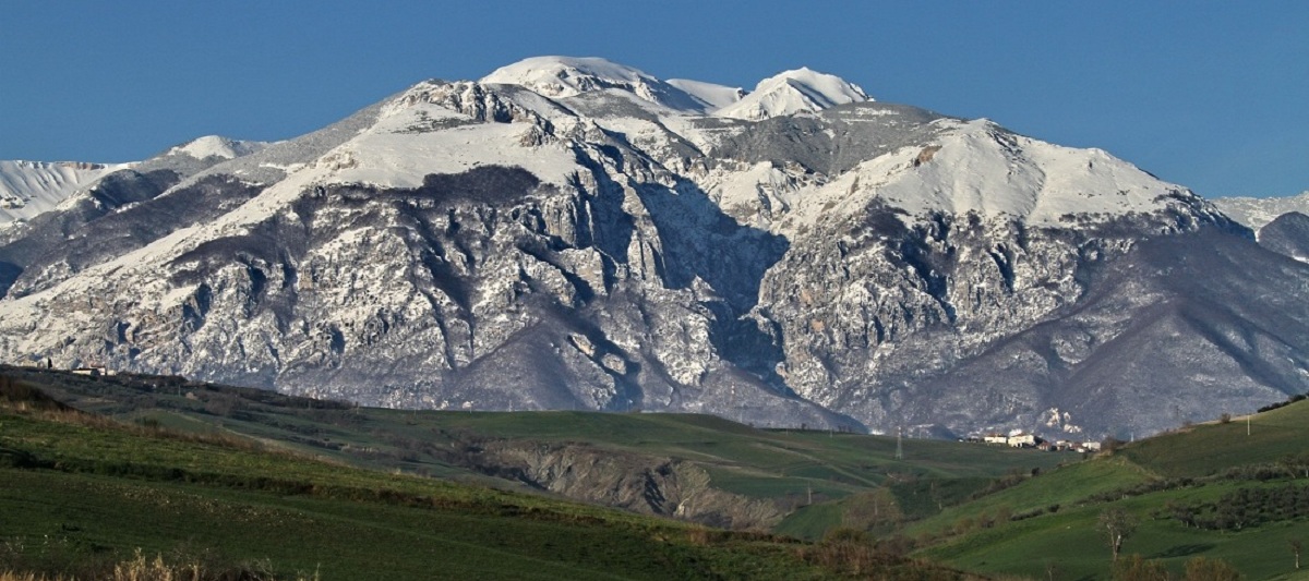 A pochi kilometri delle montagne abbruzzesi